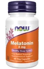 Supliment alimentar Now Foods Melatonin 3 mg, 60 veg. capsule foto