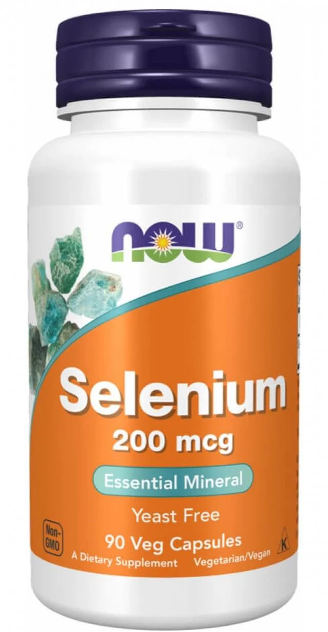 image for Supliment alimentar Now Foods Selenium 200 mcg, 90 veg. capsule foto