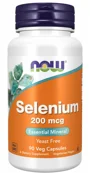 Supliment alimentar Now Foods Selenium 200 mcg, 90 veg. capsule foto