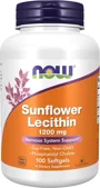 Now Foods Sunflower Lecithin 1200 mg, 100 capsule foto
