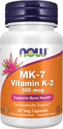 Supliment alimentar Now Foods Vitamina K-2 (MK7) 100 mcg, 60 veg. capsule foto