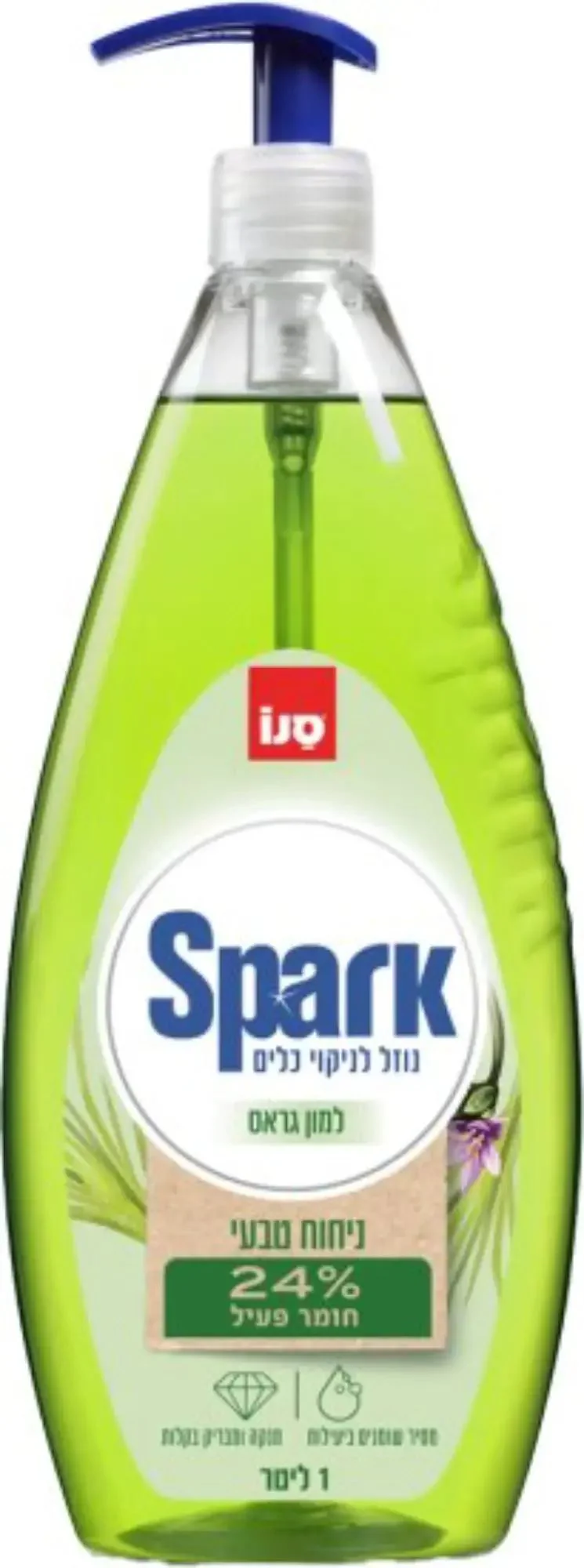 image for Средство для мытья посуды Sano Spark Lemongrass, 1000 мл foto