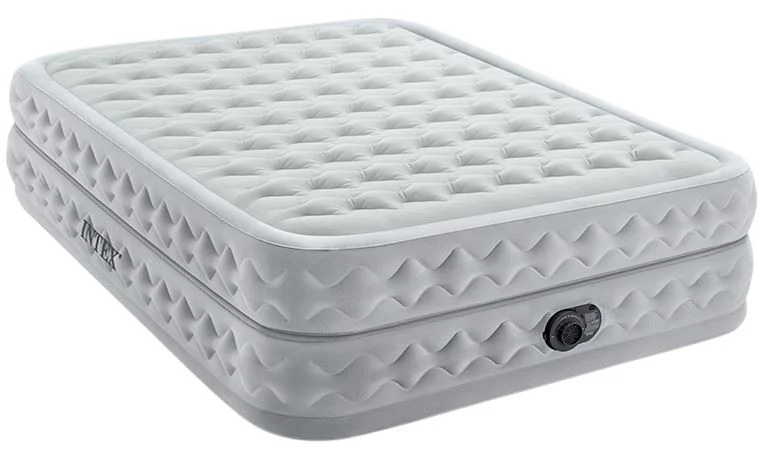 image for Saltea gonflabila Intex Velur Supreme cu pompa incorporata 220V, 152x203x51 cm, pana la 272 kg foto