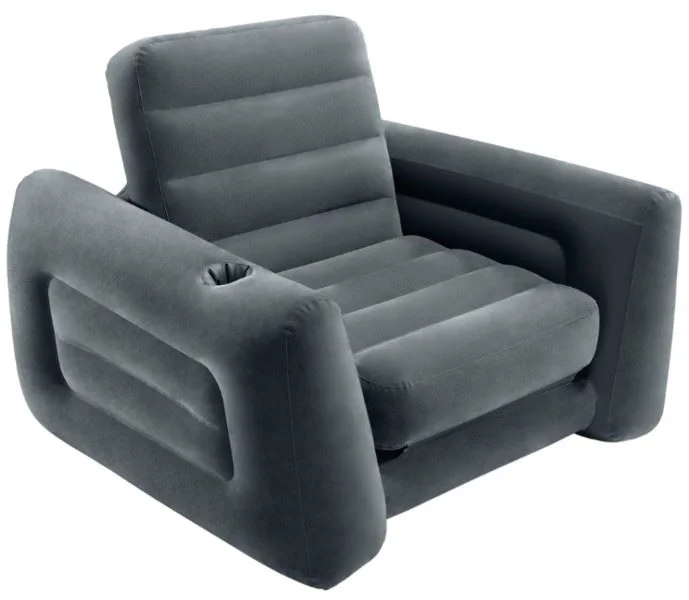 Fotoliu-pat gonflabil Intex Velur Sofa, 117x224x66 cm foto