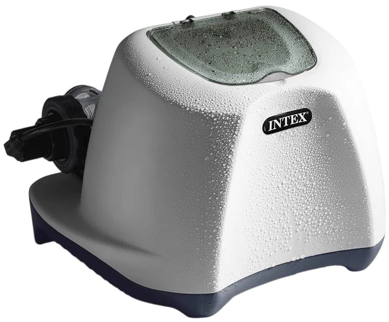 Генератор хлора Intex Krystal Clear QS1200 для бассейнов до 56 800 л, 220–240 В, с таймером foto