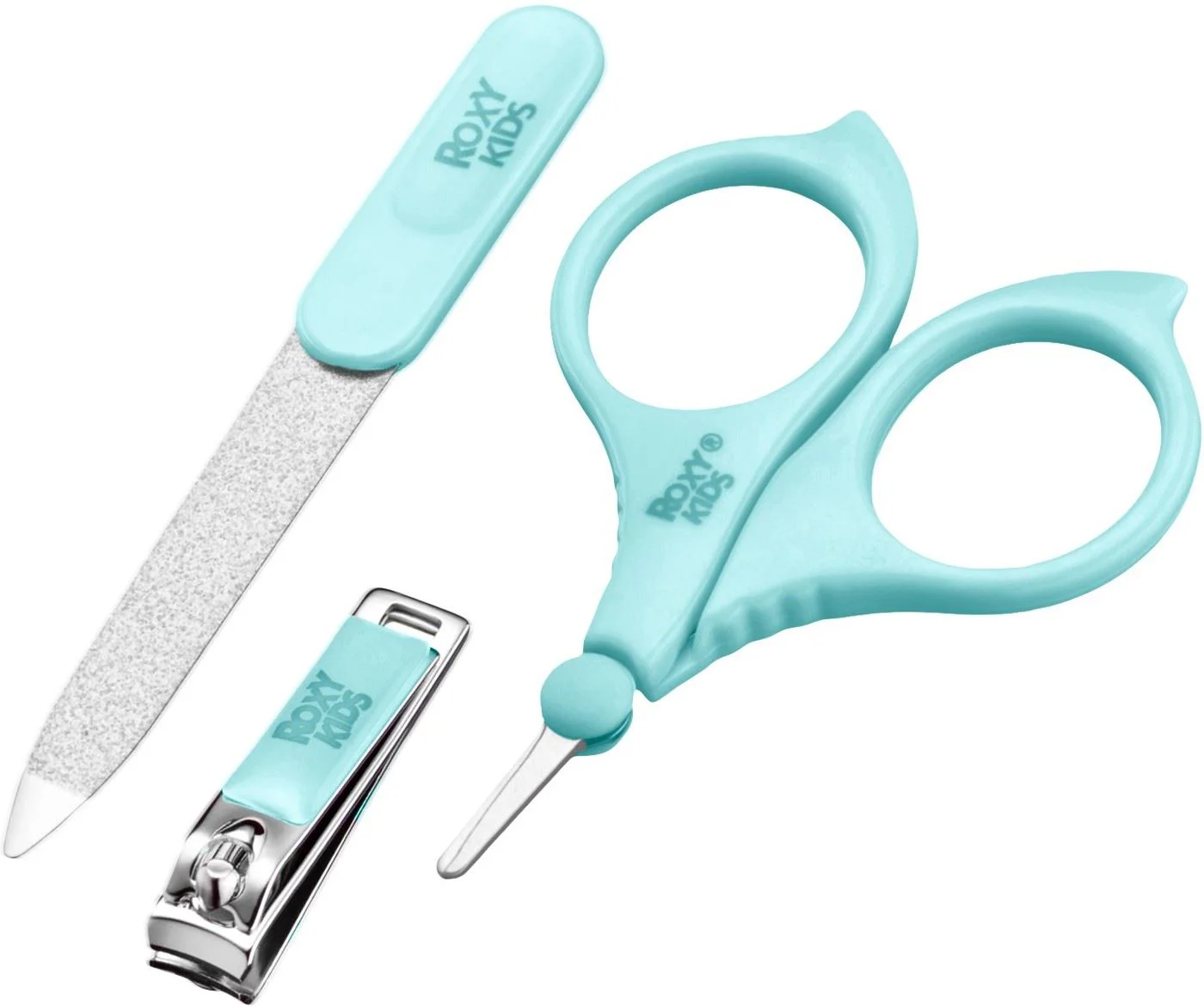 image for Набор для маникюра с ножницами, пилочкой и кусачками Roxy Kids Blue foto