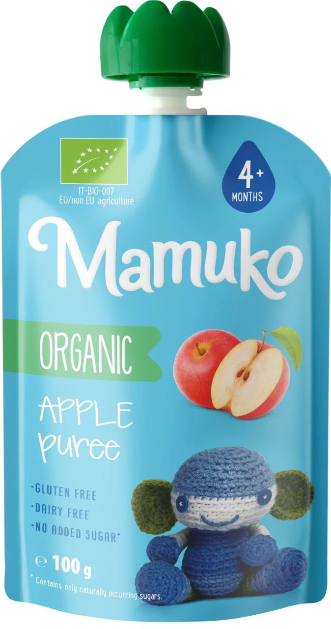 image for Piure organic Mamuko de mere (4+ luni), 100 g foto