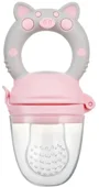 Ниблер для прикорма Roxy Kids с силиконовой сеточкой Piggy Pink foto