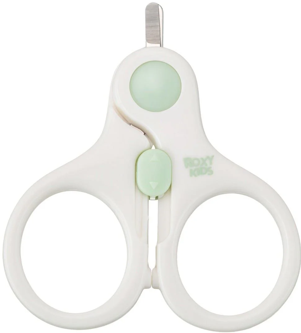 image for Ножницы для новорождённых с замочком Roxy Kids Mint foto