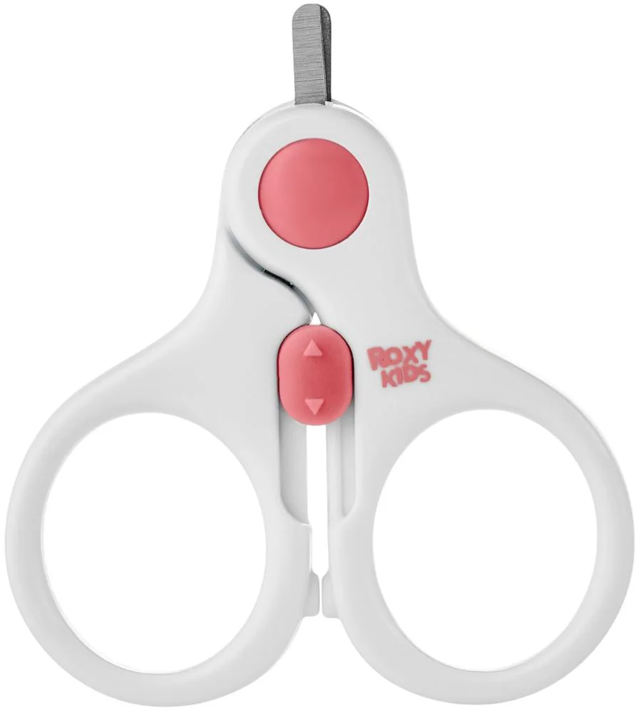 image for Ножницы для новорождённых с замочком Roxy Kids Coral foto