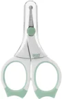 Ножницы для новорождённых с прорезиненными ручками Roxy Kids Mint foto
