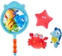 Set de jucarii de baie cu plasa Roxy Kids Sea Creatures, 7 buc. foto