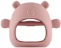 Силиконовый прорезыватель с ручкой Roxy Kids Bear Pink foto