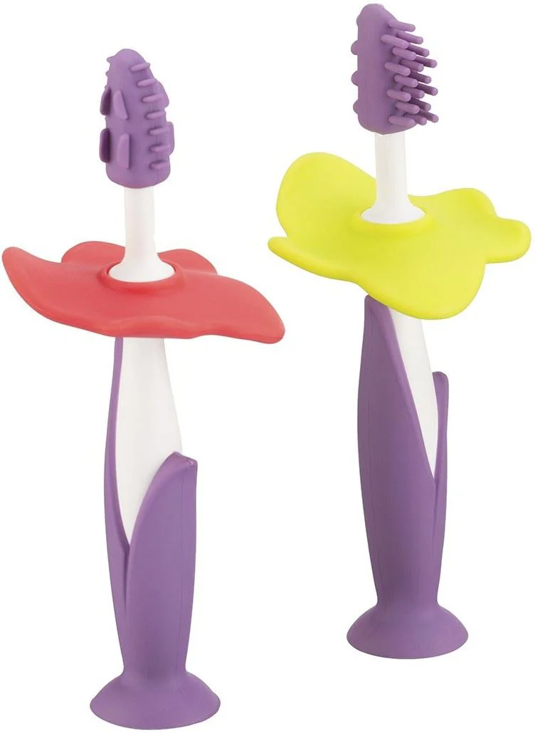 image for Набор зубная щётка + массажная щётка Roxy Kids Purple foto