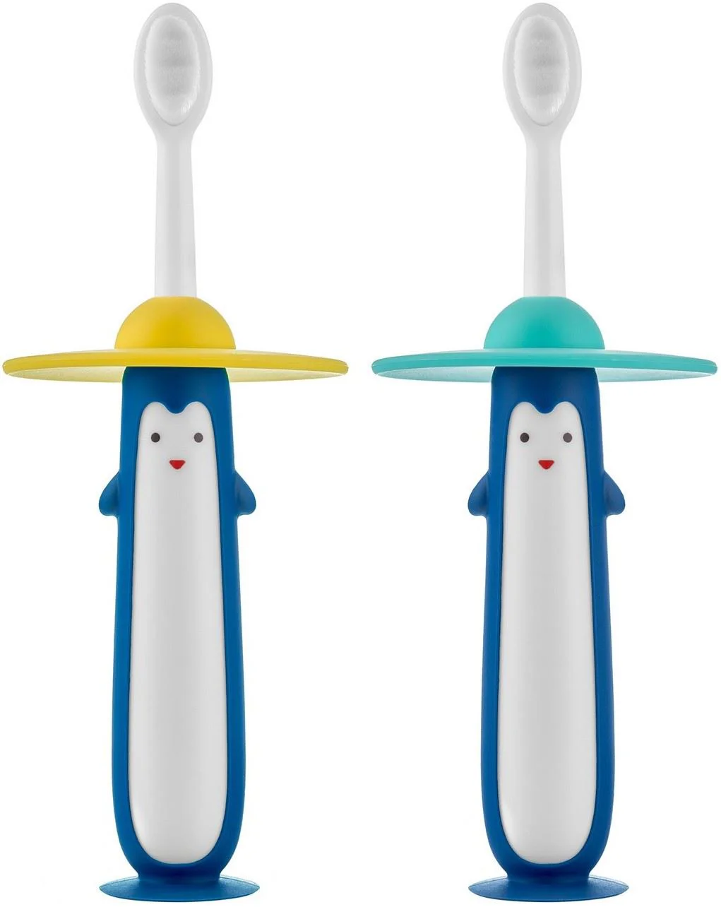image for Набор зубных щёток Roxy Kids Penguin Blue&Yellow, 2 шт. foto