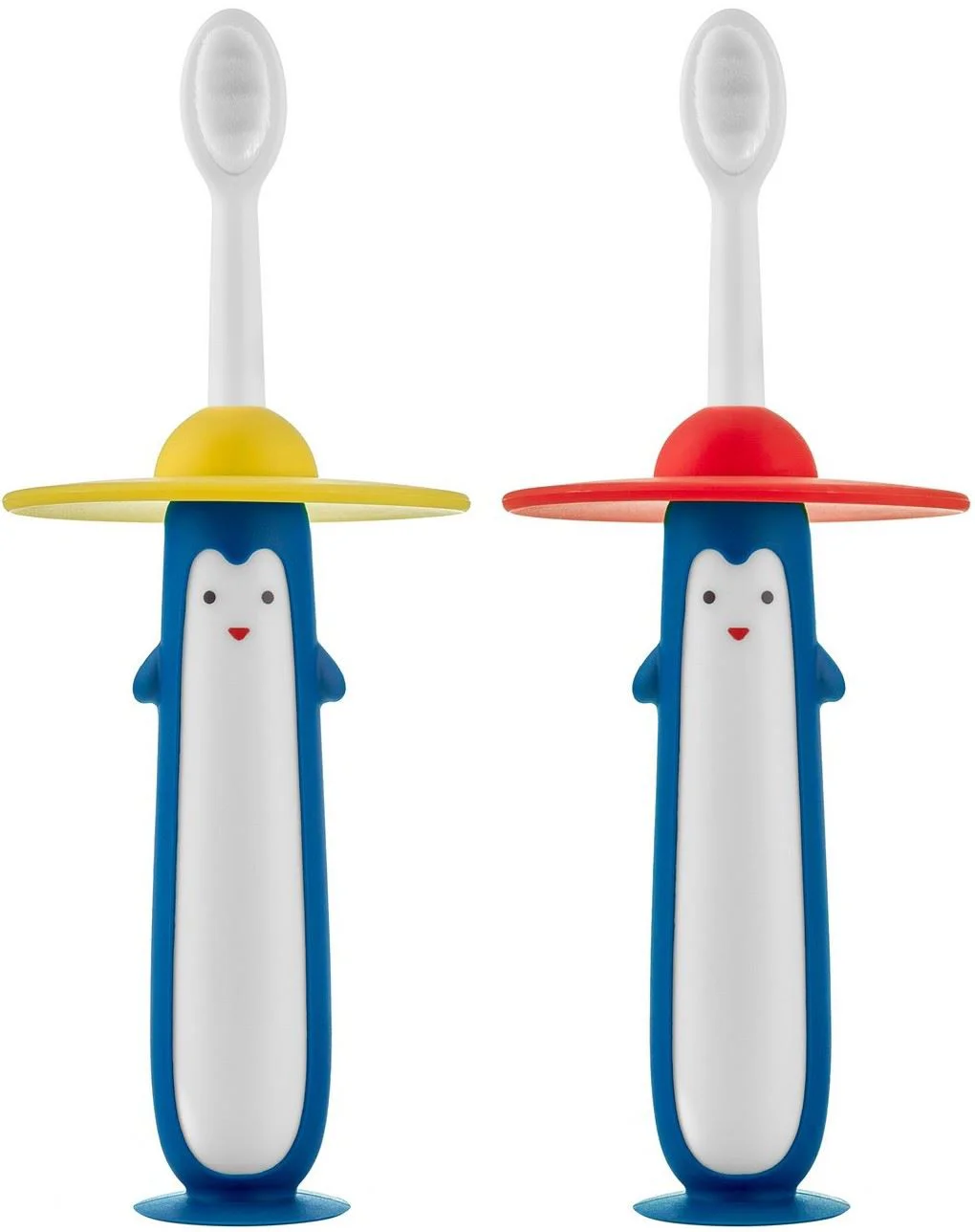 image for Набор зубных щёток Roxy Kids Penguin Yellow&Red, 2 шт. foto