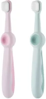 Набор зубных щёток Roxy Kids Smiley Green&Pink, 2 шт. foto