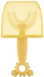 Детская U-образная зубная щетка-массажер Roxy Kids Crab Yellow foto