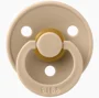 Suzeta rotunda din latex BIBS Taupe (0-6 luni) foto