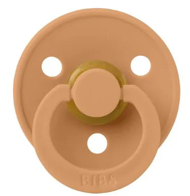 Suzeta rotunda din latex BIBS Pumpkin (6-18 luni) foto