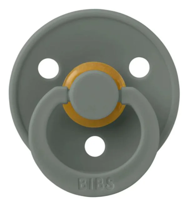 Suzeta rotunda din latex BIBS Pine (6-18 luni) foto