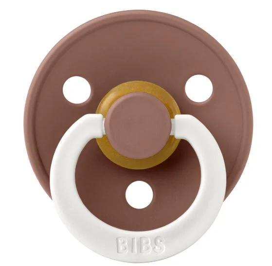 Suzeta rotunda din latex BIBS Glow Woodchuck (6-18 luni) foto