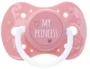 Suzeta din silicon Akuku Pink My Princess (0-6 luni) foto