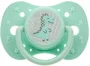 Suzeta din silicon Akuku Green Dino (6-12 luni) foto