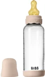 Biberon din sticla anticolici BIBS Boheme Blush cu tetina din latex 3+ luni, 240 ml foto