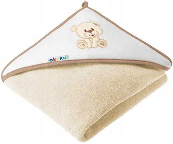 image for Prosop de baie Akuku Bear Beige, 100x100 cm foto