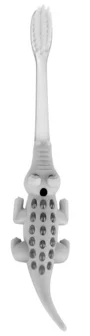Зубная щётка Akuku Crocodile Grey (12+ мес.) foto