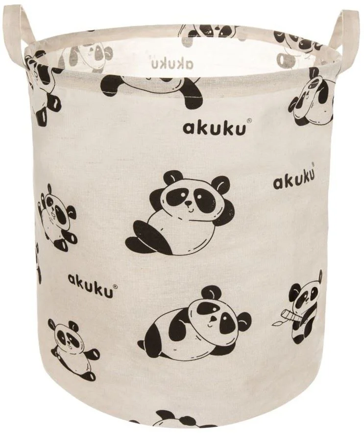 Складная корзина для игрушек Akuku Panda foto