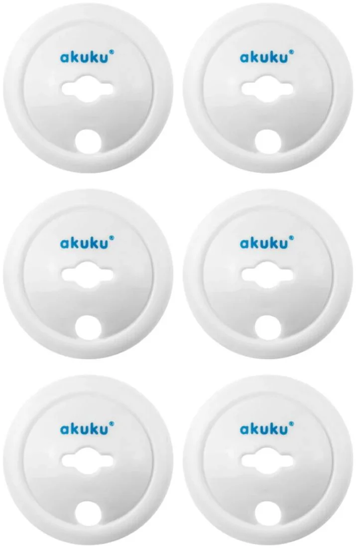image for Protectii pentru prize Akuku White, 6 buc. foto