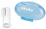 Силиконовая зубная щётка-напалечник Akuku Blue foto