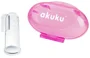 Силиконовая зубная щётка-напалечник Akuku Pink foto