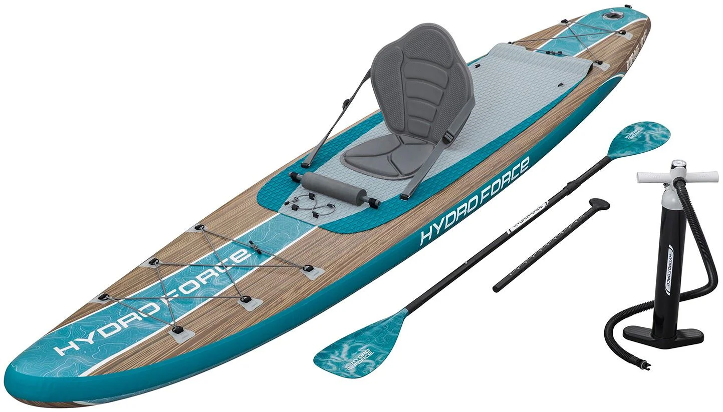Placa SUP Bestway Hydro-Force FreeSoul Elite si Caiac 2 in 1, 335x84x15 cm, pana la 150 kg foto