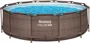Бассейн Bestway STEEL PRO MAX Rattan, 366x100 см, 9150 л, металлический каркас foto