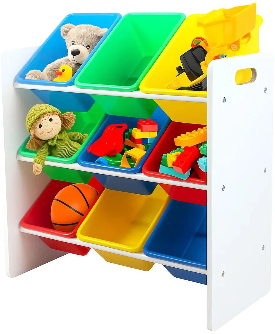 image for Стеллаж для игрушек с 9 корзинами U-Grow Multicolor foto