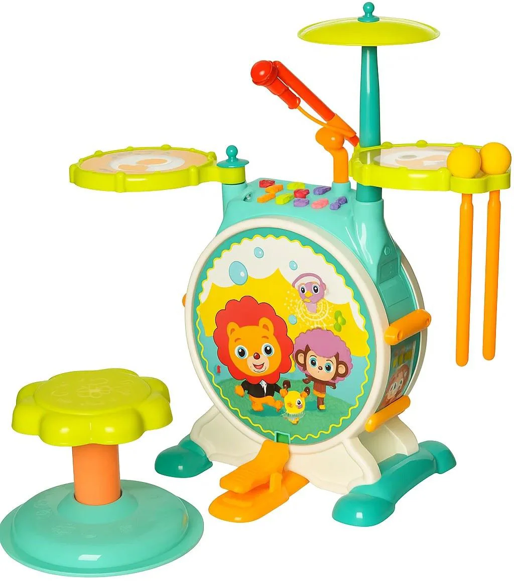 image for Set de instrumente de percutie cu scaun Hola Toys Set foto