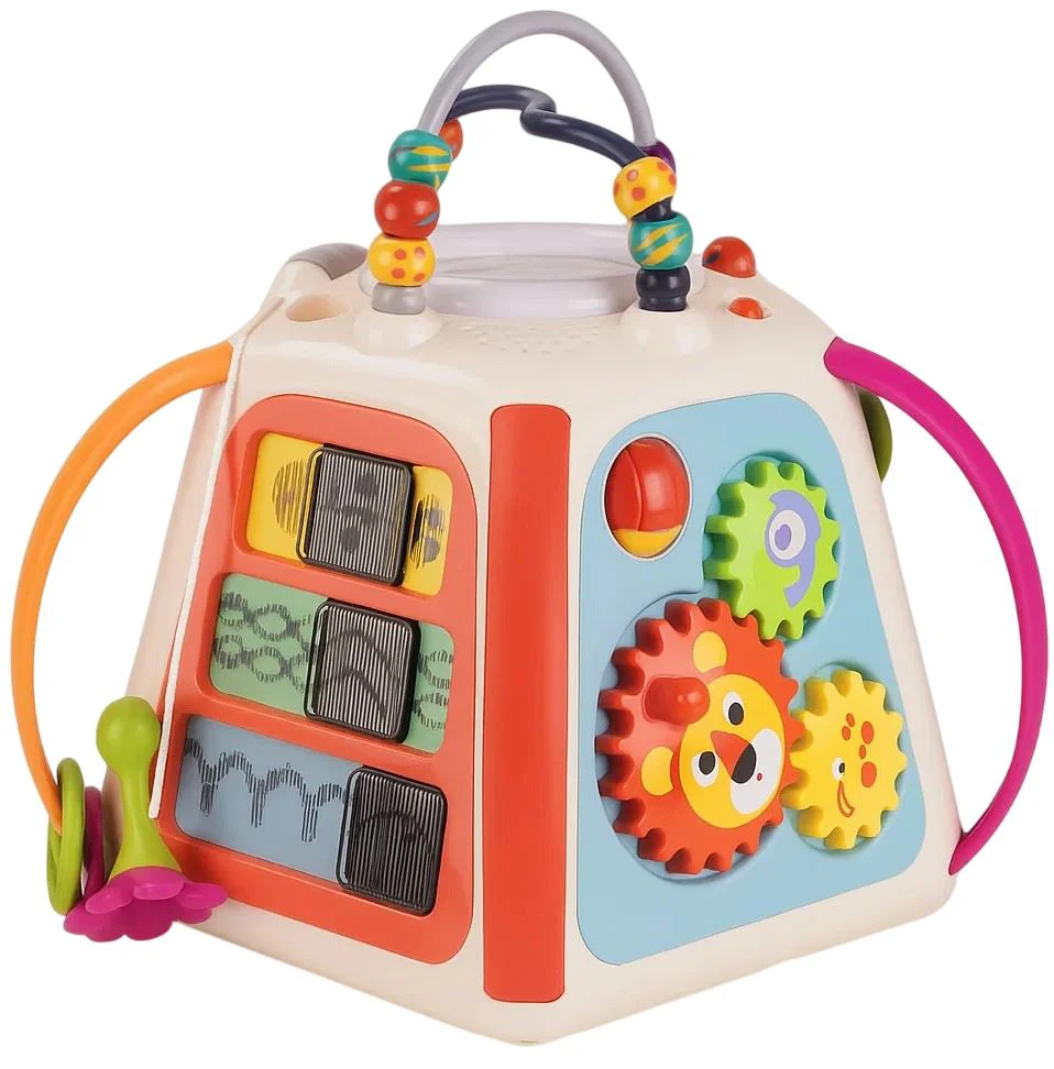 image for Развивающий куб Монтессори со звуком и светом Hola Toys Forest foto