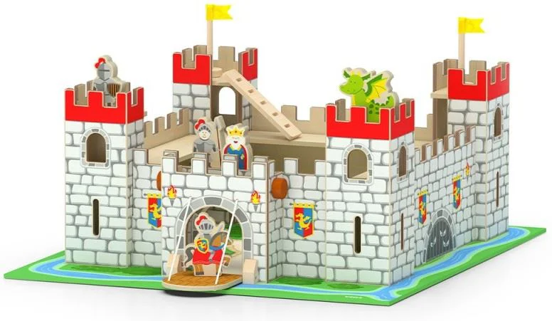 Деревянный игровой набор Viga Toys Волшебный замок foto