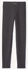Orchestra Leggings pentru fete cu fundita Dark Grey foto