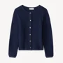 Orchestra Cardigan tricotat cu nasturi Navy Blue foto