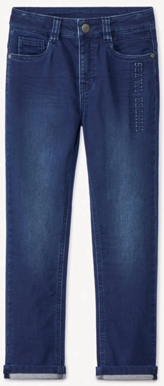 image for Orchestra Blugi cu efect denim si buzunare contrastante pentru baieti foto