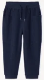 Orchestra Однотонные джоггеры из футера для мальчиков Navy Blue foto