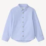Orchestra Однотонная рубашка с длинным рукавом для мальчика Sky Blue foto