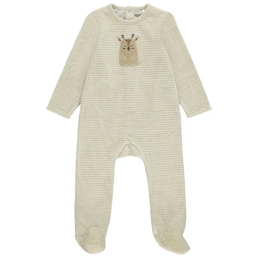 image for Orchestra Pijama din velvet Beige foto
