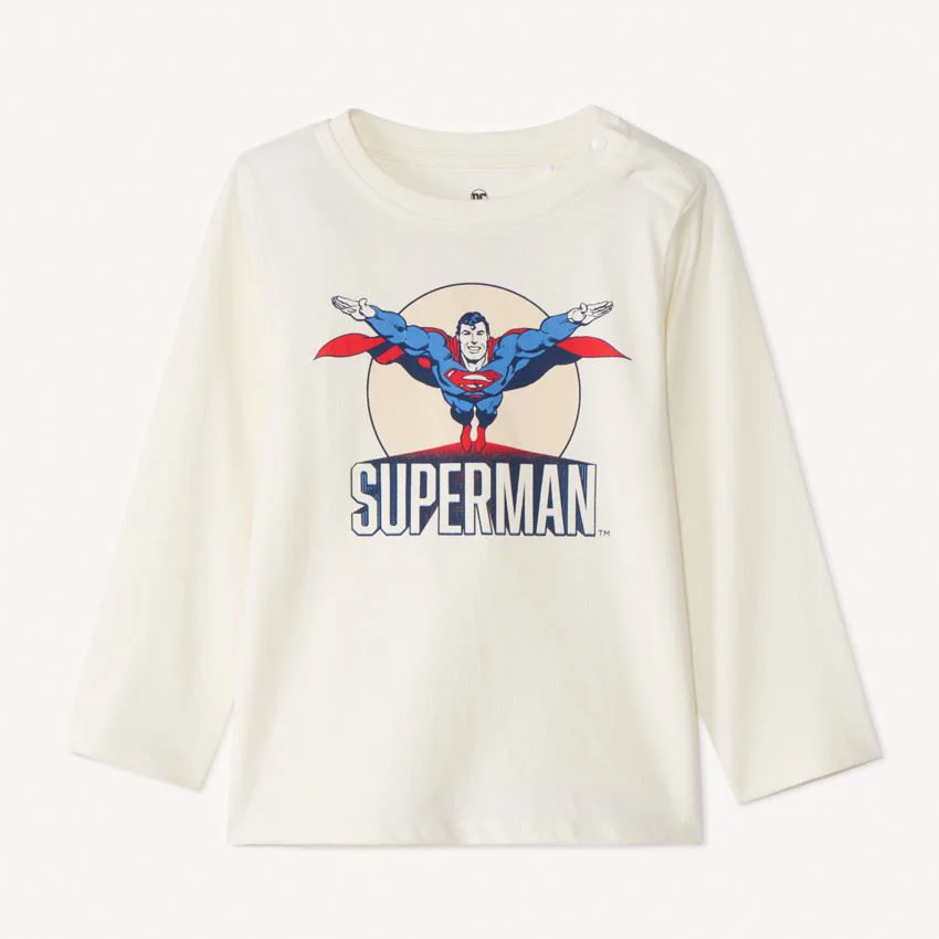 Orchestra Tricou cu maneci lungi pentru baietei Superman Warner foto