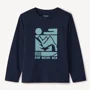 Orchestra Tricou cu maneci lungi pentru baieti Bleu marine foto