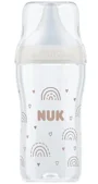 Стеклянная бутылочка NUK Nature Perfect Match с силиконовой соской (3-12 мес.), 230 мл foto